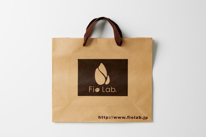 Fio Lab. 手提げ紙袋【1枚からご注文OK】 | フィオラボ