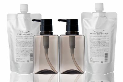 さわやかレモンシャンプー＆さわやかレモントリートメント&空容器400ｍL２個